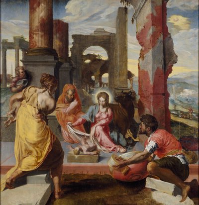 The Adoration of the Shepherds, c. 1560-1570 by Unbekannt