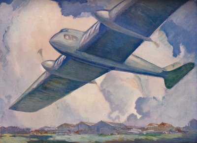 The Aeroplane of the Future by Unbekannt