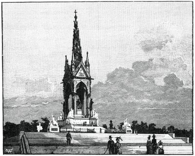 The Albert Memorial, Kensington, London by Unbekannt