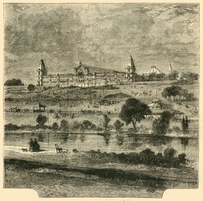 The Alexandra Palace 1876, c1876 by Unbekannt