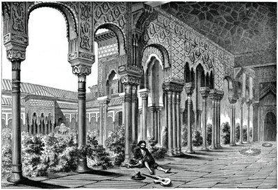 The Alhambra Palace, Granada, Spain, 1870 by Unbekannt