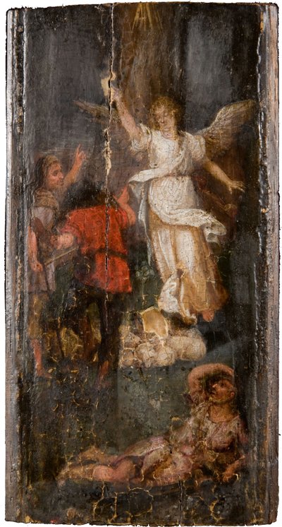 The Angel Appearing to the Shepherds by Unbekannt
