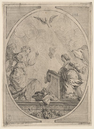 The Annunciation by Unbekannt