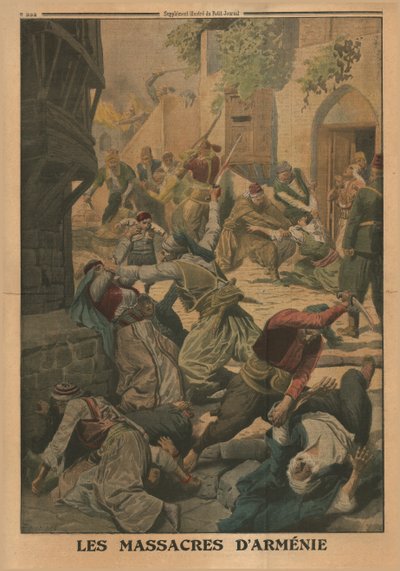 The Armenian Massacres, 1915 by Unbekannt