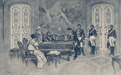 The Arrest of Ferdinand, 1807 by Unbekannt