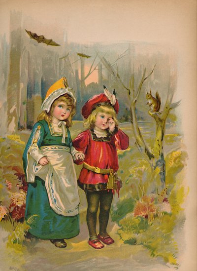 The Babes in the Wood, 1903 by Unbekannt