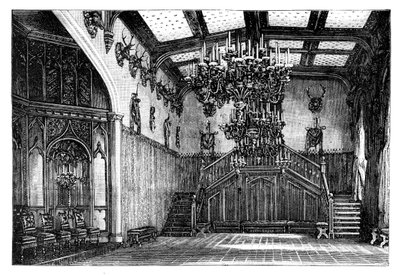 The Ballroom, Balmoral Castle, Scotland by Unbekannt