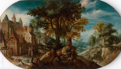 The Banishment of Hagar by Unbekannt
