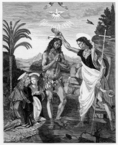 The Baptism of Christ by Unbekannt