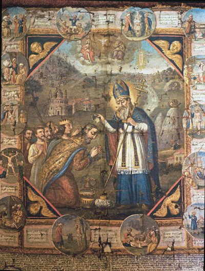 The Baptism of the Armenian People by Unbekannt