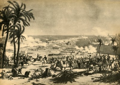 The Battle of Aboukir, 25 July 1799 by Unbekannt