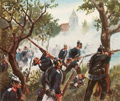 The Battle of Königgrätz, 3 July 1866, 1936 by Unbekannt