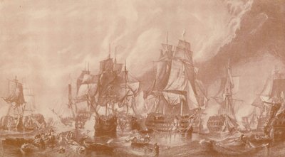 The Battle of Trafalgar, 1805, 1896 by Unbekannt