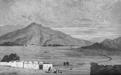 The Battlefield of Maiwand by Unbekannt