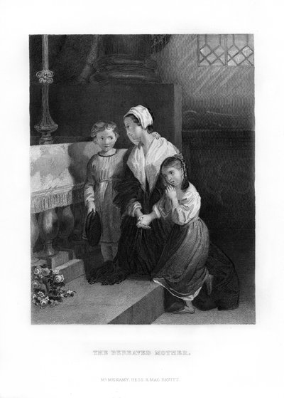 The Bereaved Mother by Unbekannt