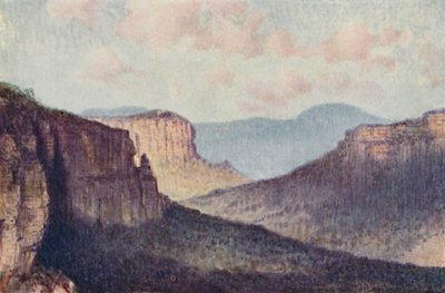 The Blue Mountains, 1923 by Unbekannt