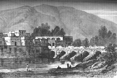 The Bridge, Cabul, c. 1880 by Unbekannt
