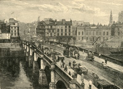 The Broomielaw Bridge, Glasgow by Unbekannt
