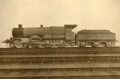 The Caerphilly Castle 4-6-0, Great Western Railway by Unbekannt