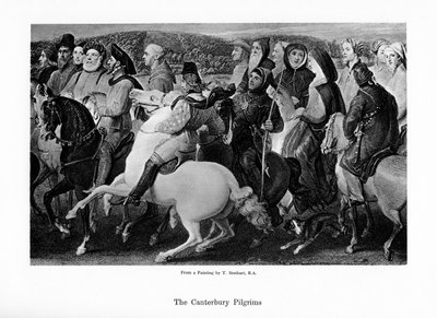 The Canterbury Pilgrims by Unbekannt