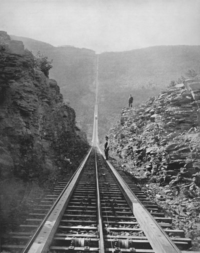 The Catskill Railway by Unbekannt