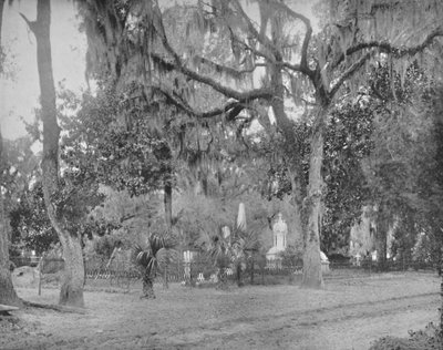 The Cemetery of Bonaventure, 19th Century by Unbekannt
