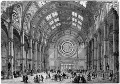 The Central Hall, Alexandra Palace, London, 1875 by Unbekannt