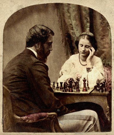 The Chess Players by Unbekannt