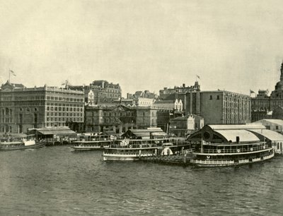 The Circular Quay, Sydney by Unbekannt