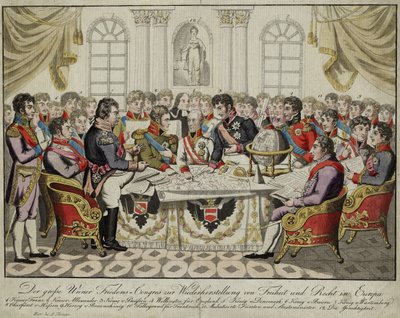 The Congress of Vienna by Unbekannt
