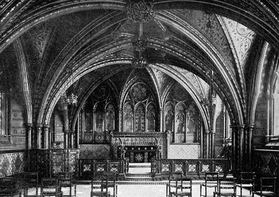 The Crypt Chapel, Westminster by Unbekannt