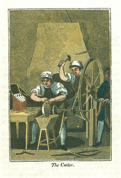 The Cutler, 1823 by Unbekannt