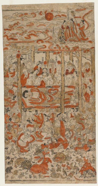 The Death of the Buddha by Unbekannt