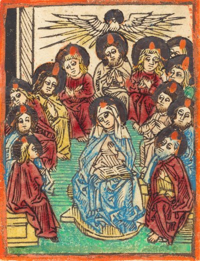 The Descent of the Holy Ghost by Unbekannt