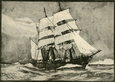 The Discovery Under Full Sail, 1901 by Unbekannt