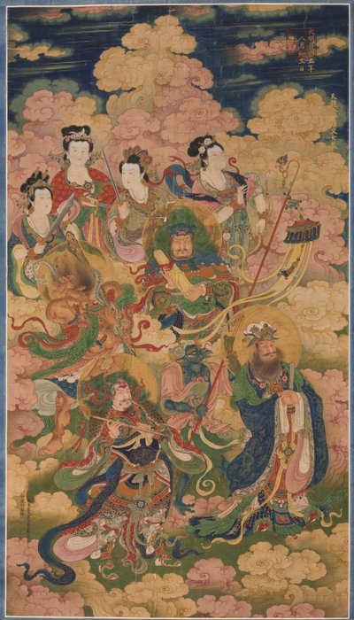 The Eight Hosts of Deva, Naga, and Yakshi by Unbekannt Unbekannt
