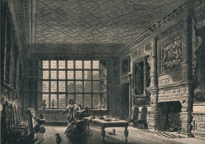 The Elizabethan Room, Coombe Abbey, Warwickshire by Unbekannt