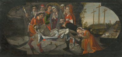 The Entombment of Christ by Unbekannt