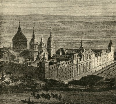 The Escurial, near Madrid, 1890 by Unbekannt
