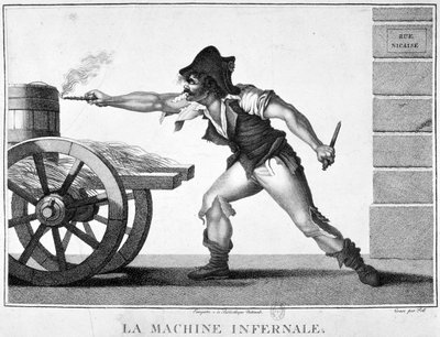 The Explosive Device, 24 December, 1800 by Unbekannt