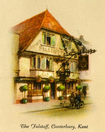The Falstaff, Canterbury, Kent, 1936 by Unbekannt