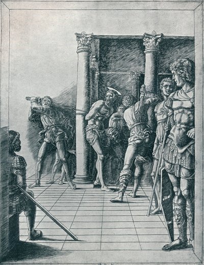 The Flagellation, with the Pavement by Unbekannt