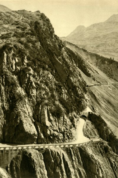 The Flexen Pass, Vorarlberg, Austria, c1935 by Unbekannt
