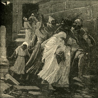 The Flight of Zedekiah by Unbekannt