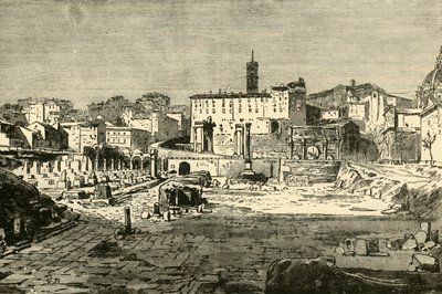 The Forum at Rome by Unbekannt