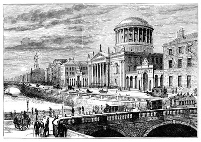 The Four Courts, Dublin, Ireland, 1900 by Unbekannt