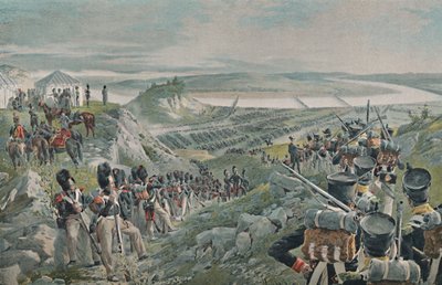 The French Army Crossing The Niemen, 1812 by Unbekannt
