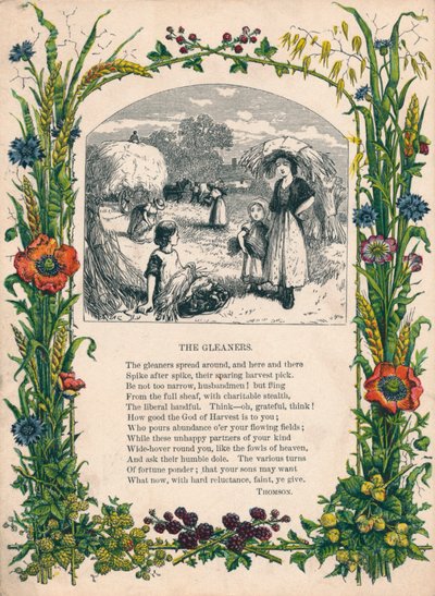 The Gleaners by Thomson by Unbekannt