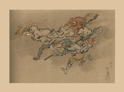 The Goblin Flight, late 18th-early 19th century, 1886 by Unbekannt