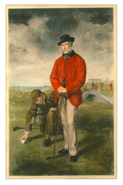 The Golfer by Unbekannt